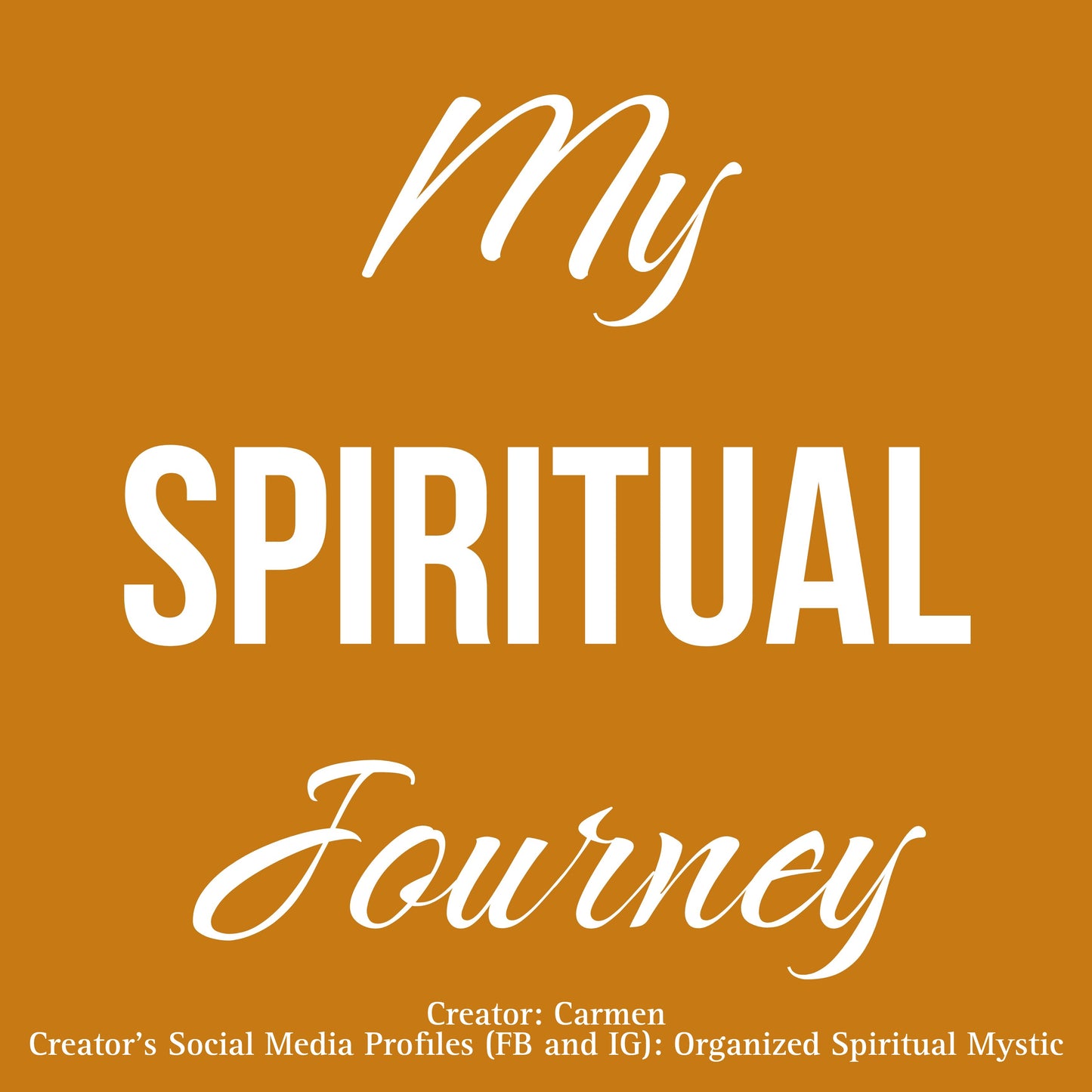 My Spiritual Journey